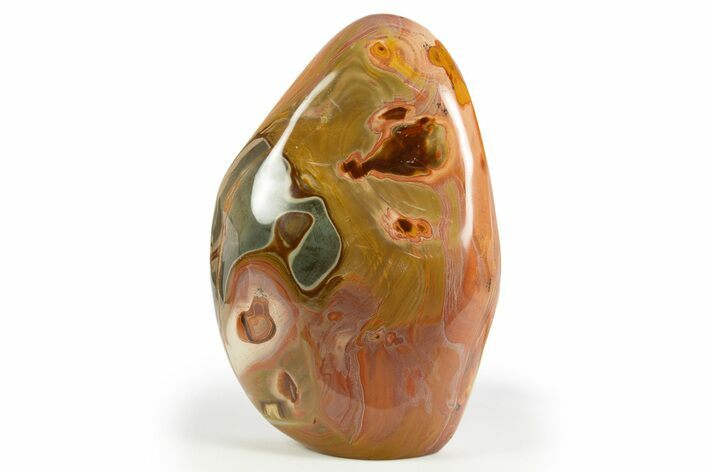 Free-Standing, Polished Polychrome Jasper - Madagascar #304686